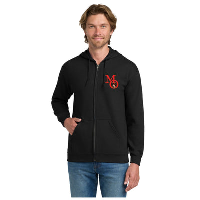 Mount Olive - ADULT Full Zip Up Hoodie