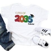 CLASS OF 2035 EMBROIDERED T-SHIRT - CLASS OF ANY YEAR | YOUTH SHIRT
