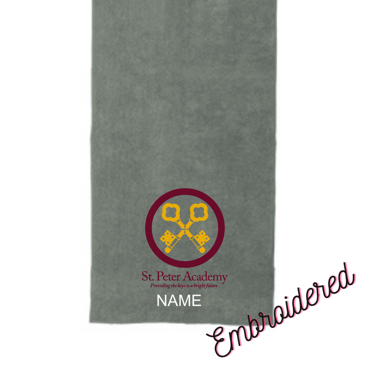 St. Peter Academy - Embroidered Towel