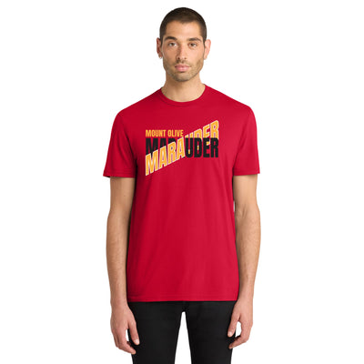 Mount Olive - MO High School '25-26 Split Design - Adult Unisex Cotton T-Shirt - 3 Colors