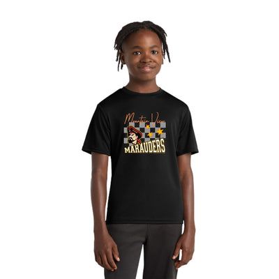 Mountain View - Youth Dri-Fit Black Short Sleeve