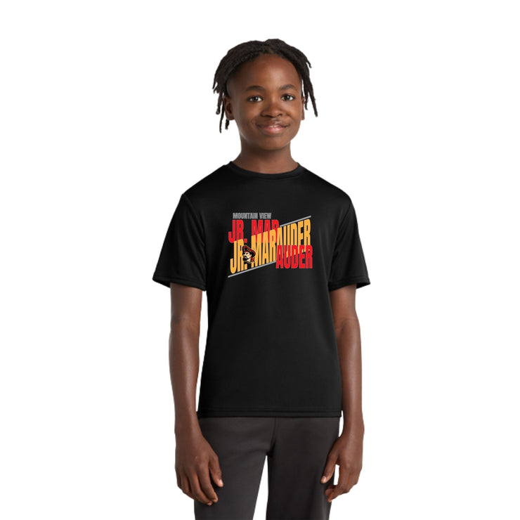 Mountain View - Youth Dri-Fit Black Short Sleeve