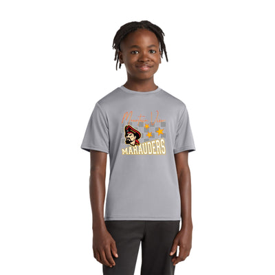 Mountain View - Youth Dri-Fit Gray Short Sleeve