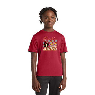 Mountain View - Youth Dri-Fit Red Short Sleeve