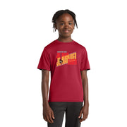 Mountain View - Youth Dri-Fit Red Short Sleeve