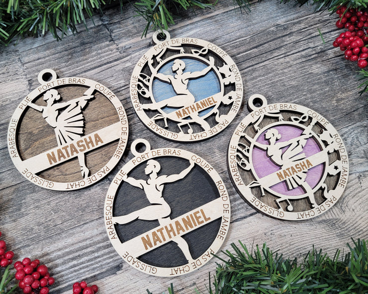 Ballet 2024 Ornament - Laser Engraved