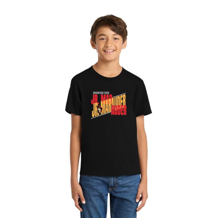 Mountain View - Youth Cotton Gray Short Sleeve