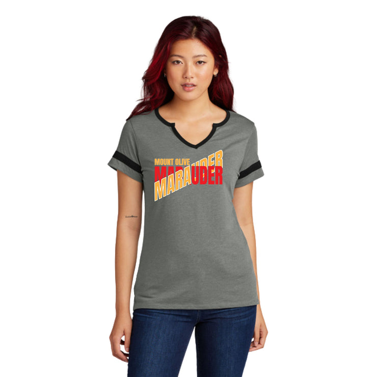 Mount Olive -MO High School '25-26 Ladies Halftime Notch Neck Tee
