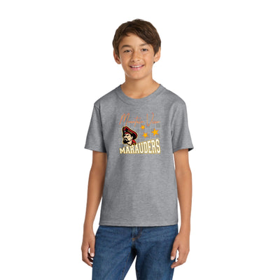 Mountain View - Youth Cotton Gray Short Sleeve