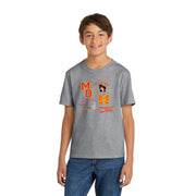 Mountain View - Youth Cotton Gray Short Sleeve
