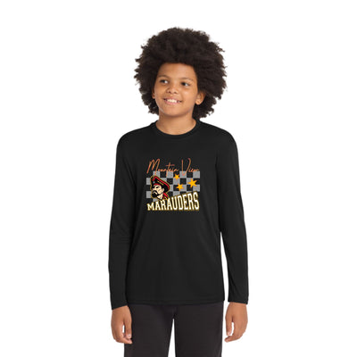 Mountain View - Youth Black Long Sleeve Dri-Fit Shirt