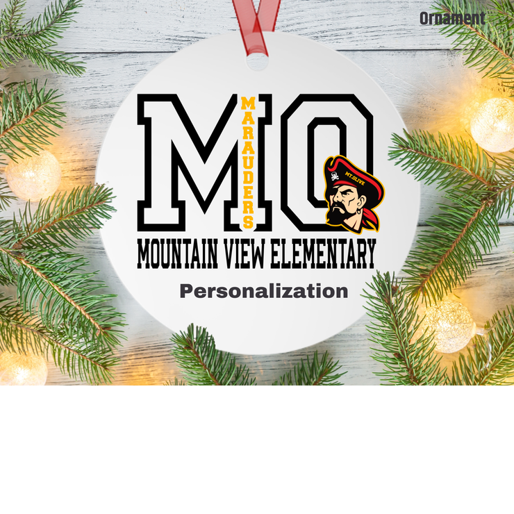 Mount Olive Mountain View Ornament