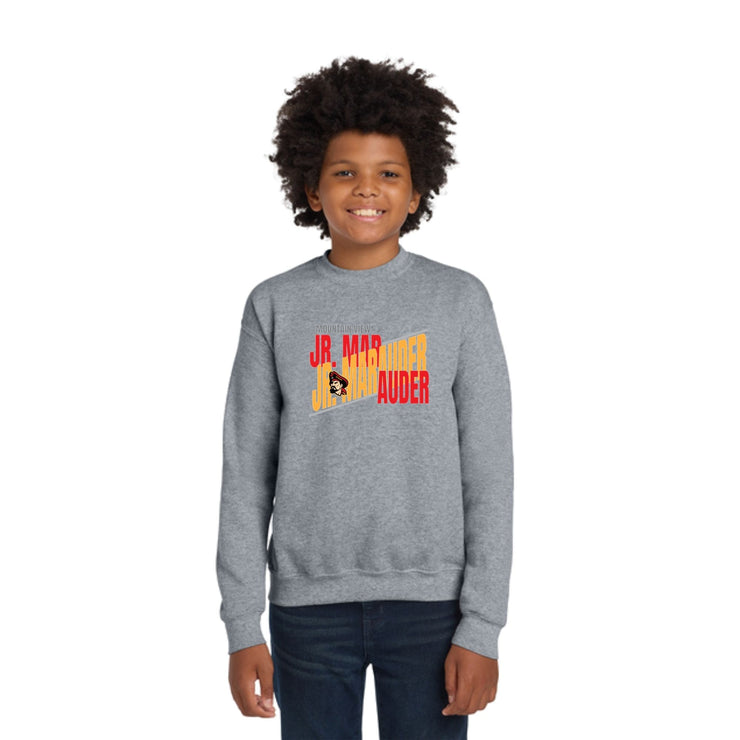 Mountain View - Youth Crew Neck Gray Sweatshirt