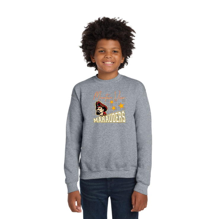 Mountain View - Youth Crew Neck Gray Sweatshirt