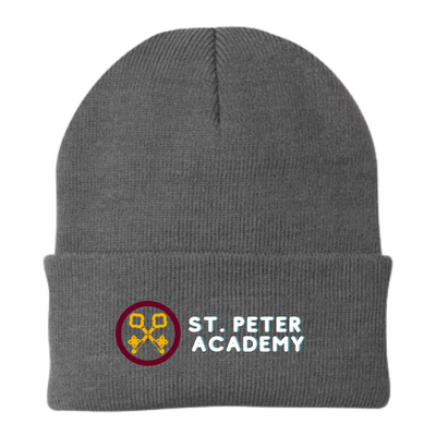 St. Peter Academy - Knitted Embroidered Cap