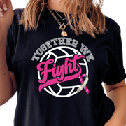 Breast Cancer Awareness - Together We Fight - Sports T-shirt