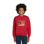 Mountain View - Youth Crew Neck Red Sweatshirt