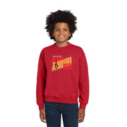 Mountain View - Youth Crew Neck Red Sweatshirt