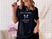 Proud Daughter of an Immigrant - Latina Power T-Shirt - Hispanic Heritage - Colombian