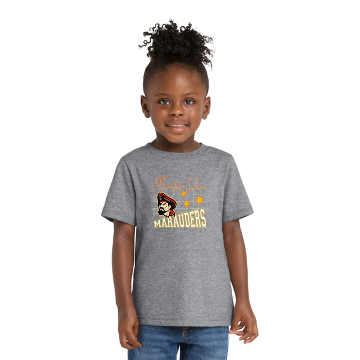Mount Olive - Toddler Gray Cotton Short Sleeve T-Shirt