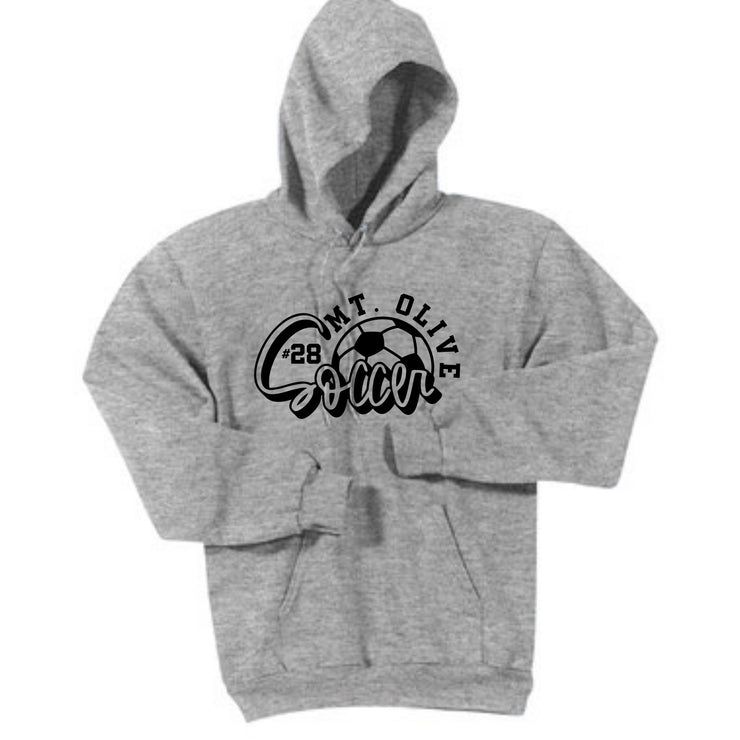 Mount Olive Soccer Club Retro Cotton Hoodie | Adult