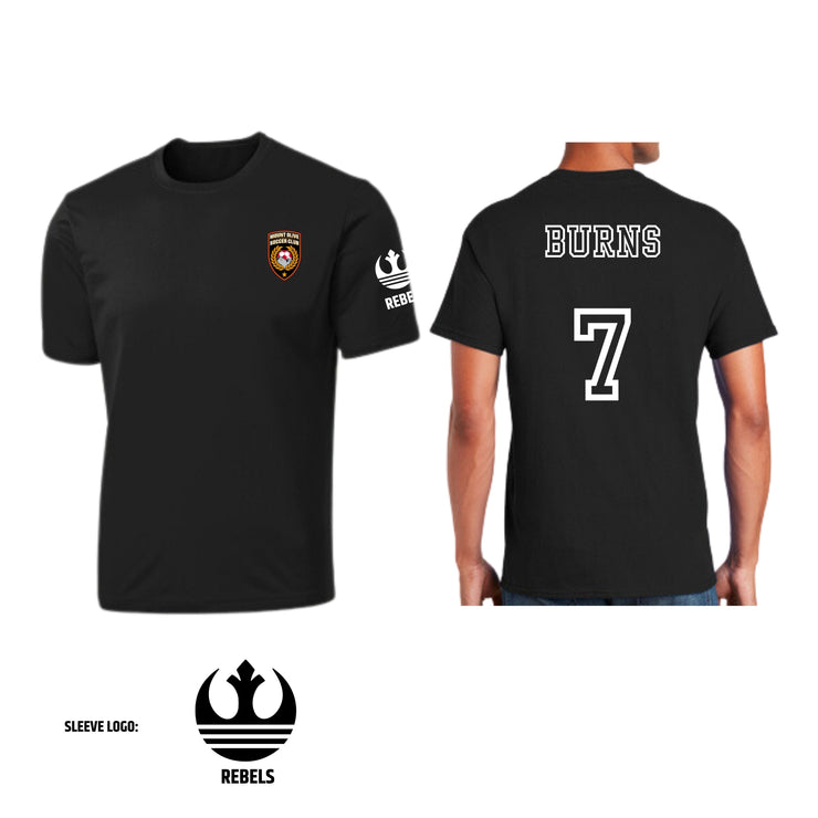 Mount Olive Soccer Club REBELS Training Shirt