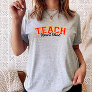 TEACH Mount Olive | Mount Olive Teacher Shirt | Unisex Cotton Shirt