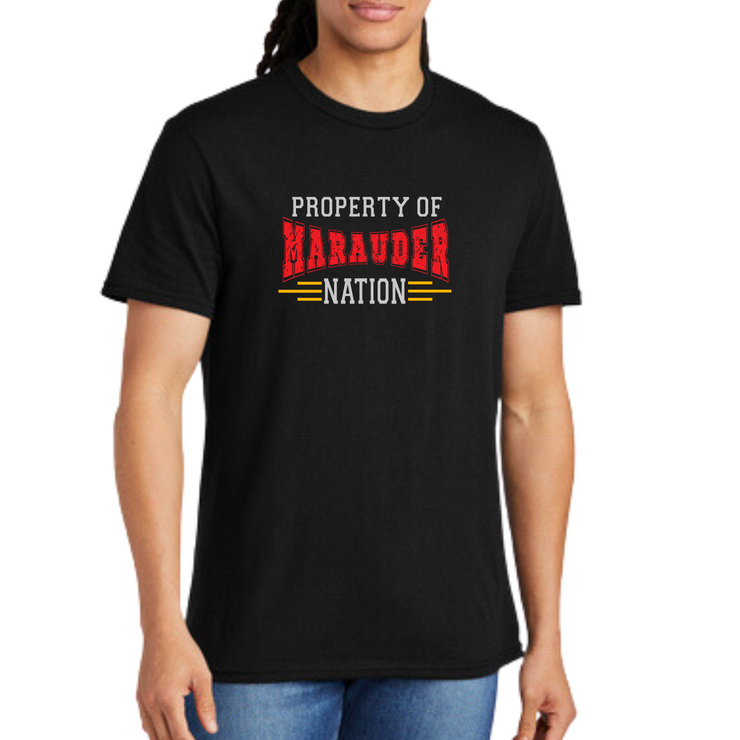 Property of Marauder Nation - Cotton T-Shirt Adult & Youth