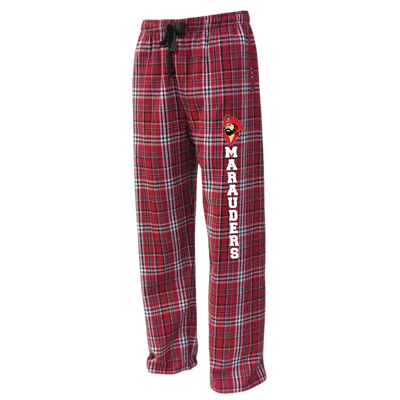 Marauder - Red and White Flannel Pants