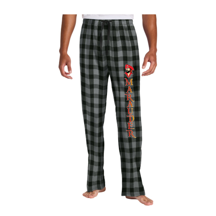 Marauder - Gray and Black Buffalo Flannel Pajama Pants