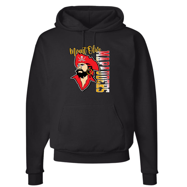 Mount Olive High School Marauder - Cotton Hoodie