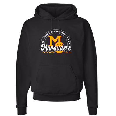 Marauder You Only Live Once - Cotton Hoodie