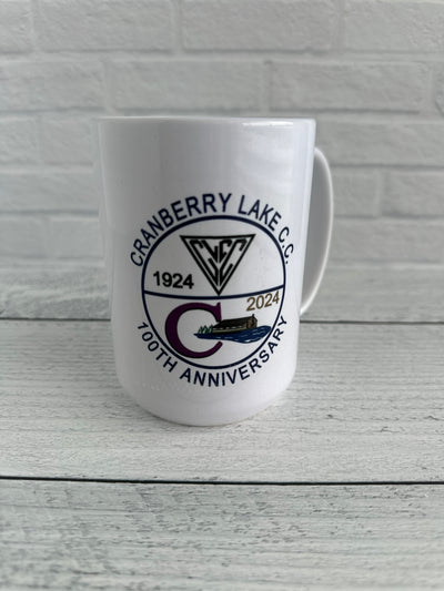 Cranberry Lake 100th Anniversary - Personalized 15ounce Ceramic Mug