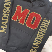 MO Glitter Hoodie - Adult - Mount Olive Marauder Glitter hoodie