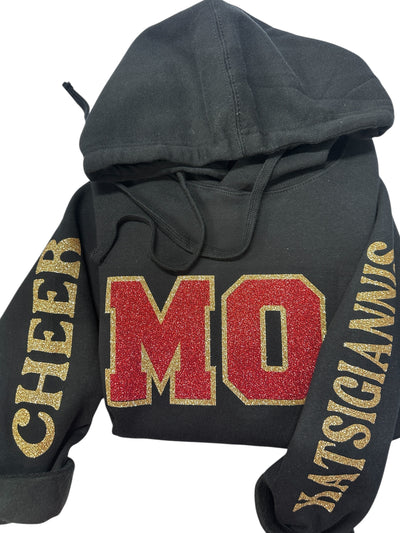 MO Glitter Hoodie - Adult - Mount Olive Marauder Glitter hoodie