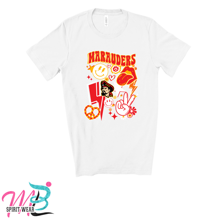 Mountain View Retro Marauders - Cotton Short Sleeve T-Shirt