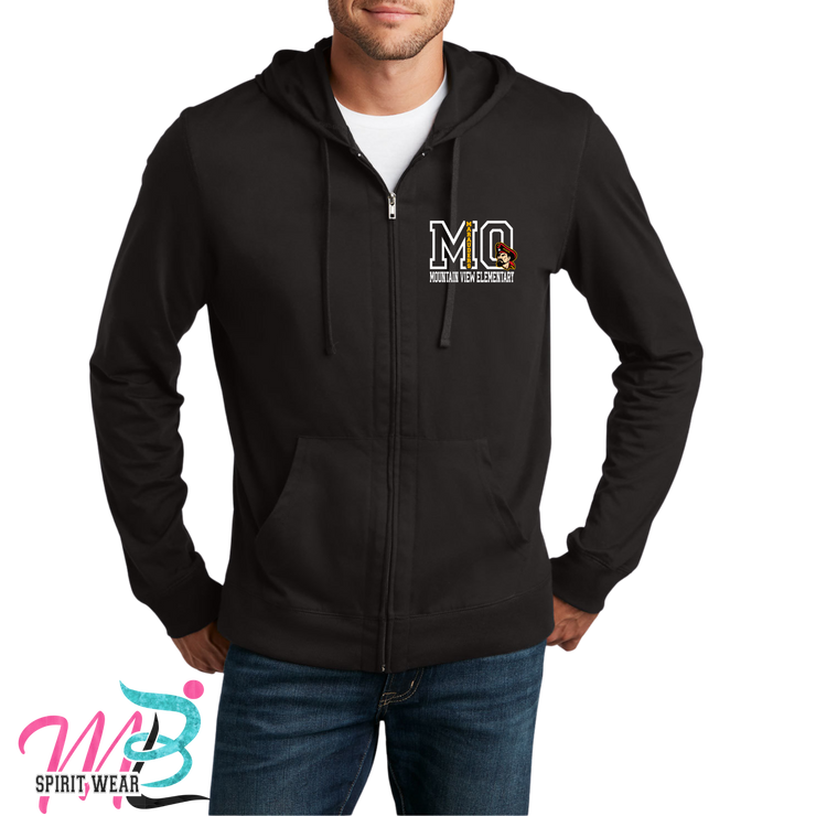 Mountain View Full Zip Up Hooded Sweatshirt - Adult and Youth