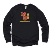 Mount Olive MO Pride Cotton Long Sleeve Crew T-Shirt | Adult Shirts