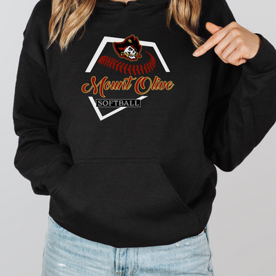 MOUNT OLIVE TRAVEL SOFTBALL MO BASE WITH SOFTBALL LABEL