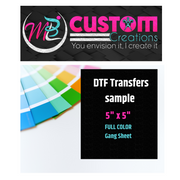 DTF - DIRECT TO FILM TRANSFERS