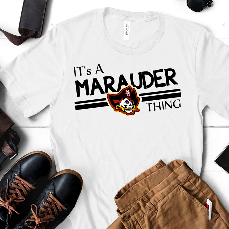 It's A Marauder Thing Long Sleeve T-Shirt | Mount Olive Marauder Fan