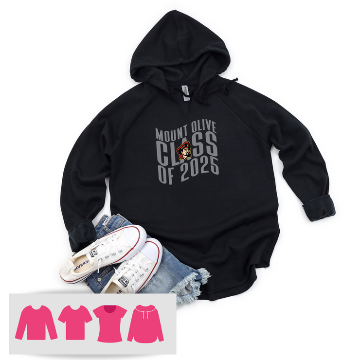 Mount Olive Class of 2025 - COTTON HOODIE Retro Design