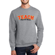 TEACH Mount Olive | Mount Olive Teacher Shirt | Crewneck Sweater