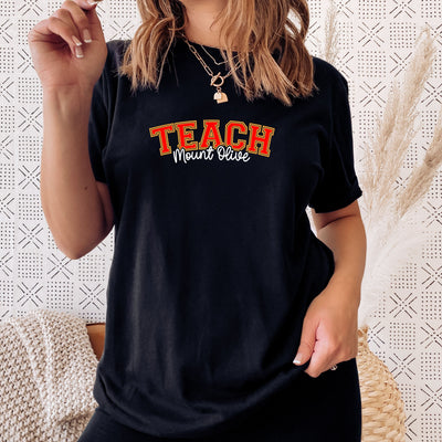 TEACH Mount Olive | Mount Olive Teacher Shirt | Unisex Cotton Shirt