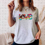 Marauder PRIDE "Love" Tie Dye T-Shirt | Mount Olive Marauder Fan | T-Shirt