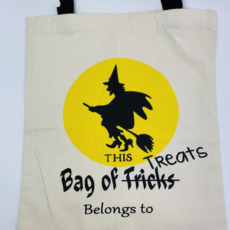 PERSONALIZED TRICK OR TREAT BAGS