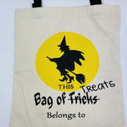 PERSONALIZED TRICK OR TREAT BAGS