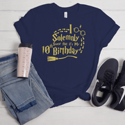 I SOLEMNLY SWEAR THAT IT'S MY 10TH BIRTHDAY | YOUTH SHIRT