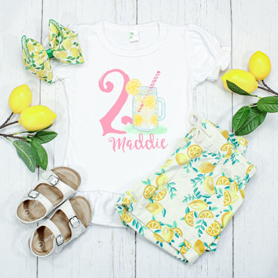 PINK LEMONADE BIRTHDAY SHIRT | KIDS SHIRT