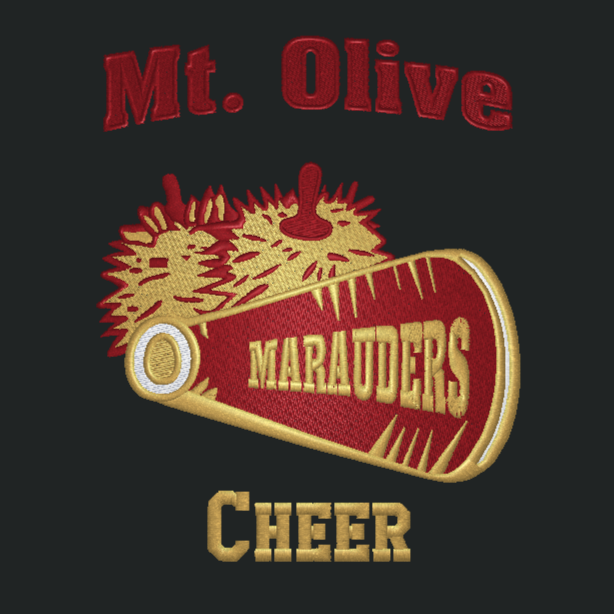 Custom Embroidery Services  - Large for Blanket/Jacket - MO Cheer